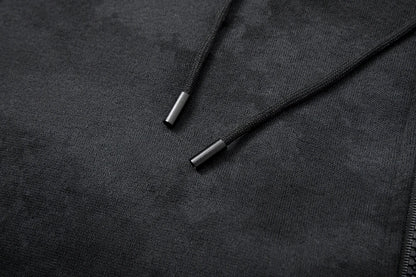 Men’s Zip-Up Hooded Sweatshirt | Slim Fit Long Sleeve Hoodie Jacket for Casual & Sportswear