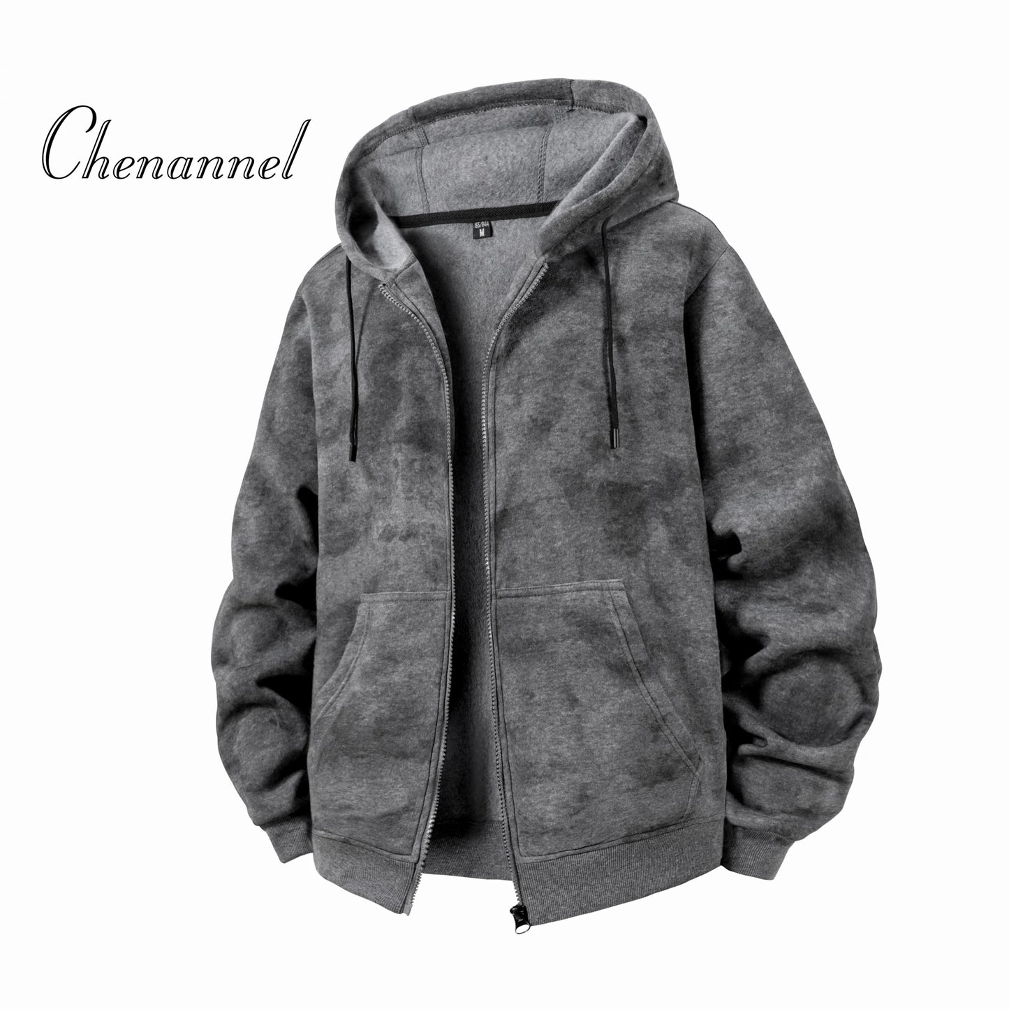 Men’s Slim Fit Zip-Up Hoodie | Long Sleeve Hooded Sweatshirt Casual Sportswear Jacket