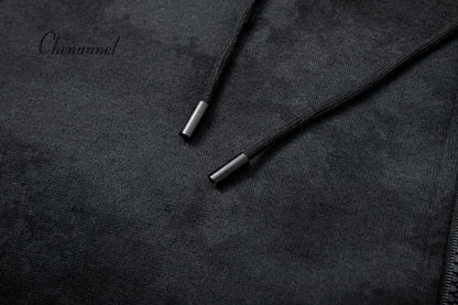 Men’s Slim Fit Zip-Up Hoodie | Long Sleeve Hooded Sweatshirt Casual Sportswear Jacket