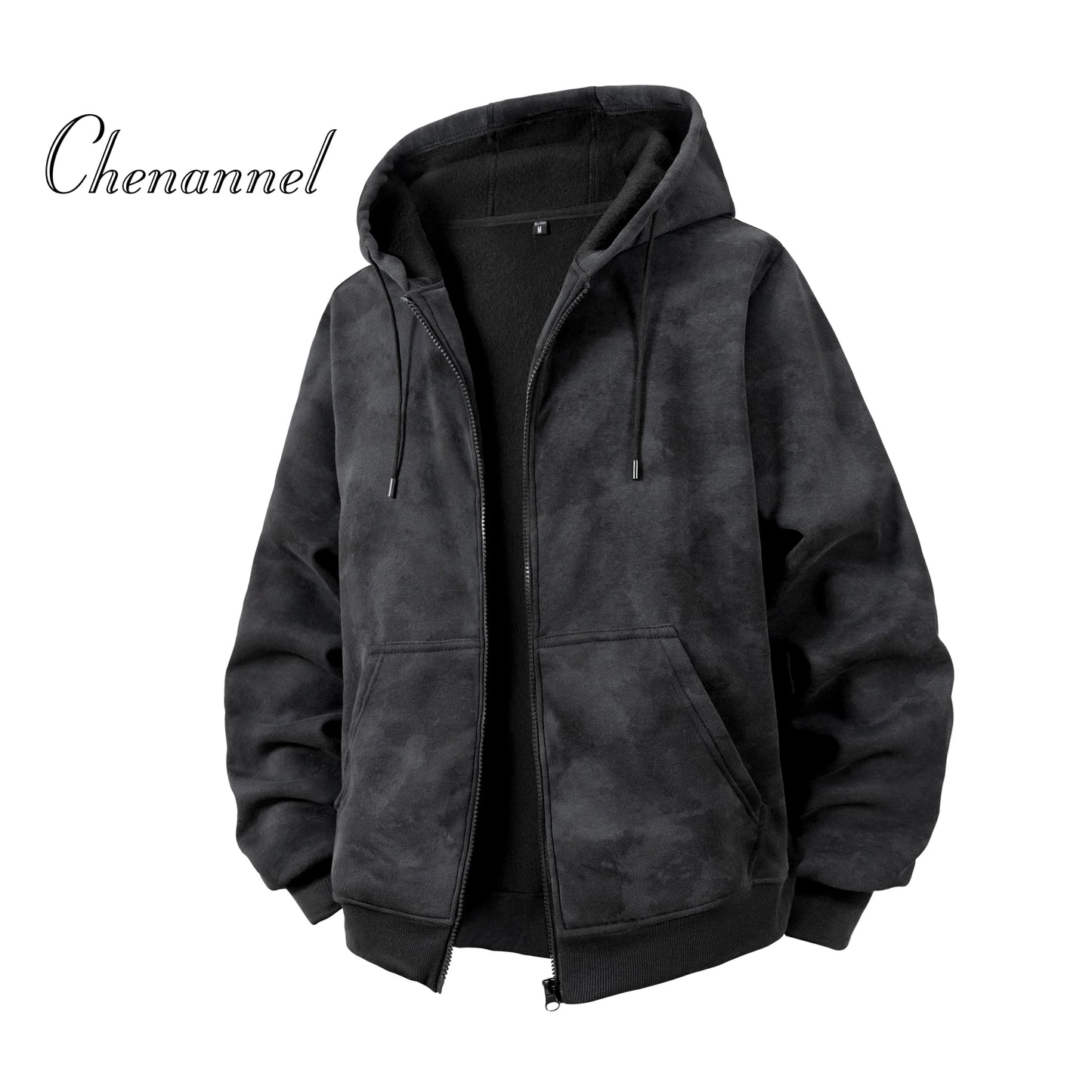 Men’s Slim Fit Zip-Up Hoodie | Long Sleeve Hooded Sweatshirt Casual Sportswear Jacket