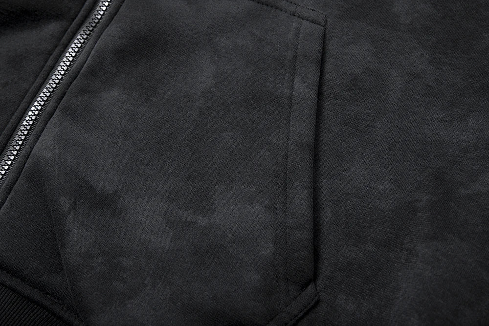 Men’s Zip-Up Hooded Sweatshirt | Slim Fit Long Sleeve Hoodie Jacket for Casual & Sportswear