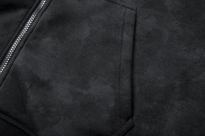 Men’s Zip-Up Hooded Sweatshirt | Slim Fit Long Sleeve Hoodie Jacket for Casual & Sportswear