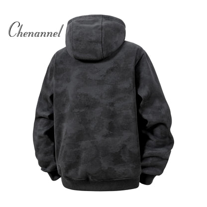 Men’s Slim Fit Zip-Up Hoodie | Long Sleeve Hooded Sweatshirt Casual Sportswear Jacket