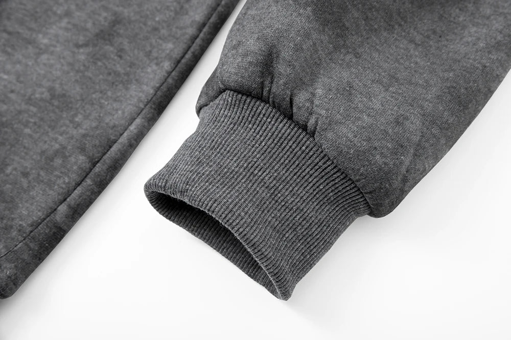 Men’s Zip-Up Hooded Sweatshirt | Slim Fit Long Sleeve Hoodie Jacket for Casual & Sportswear