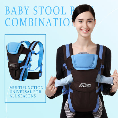 Multifunctional Baby Carrier Sling Adjustable Infant Carry Bag for Newborns & Toddlers