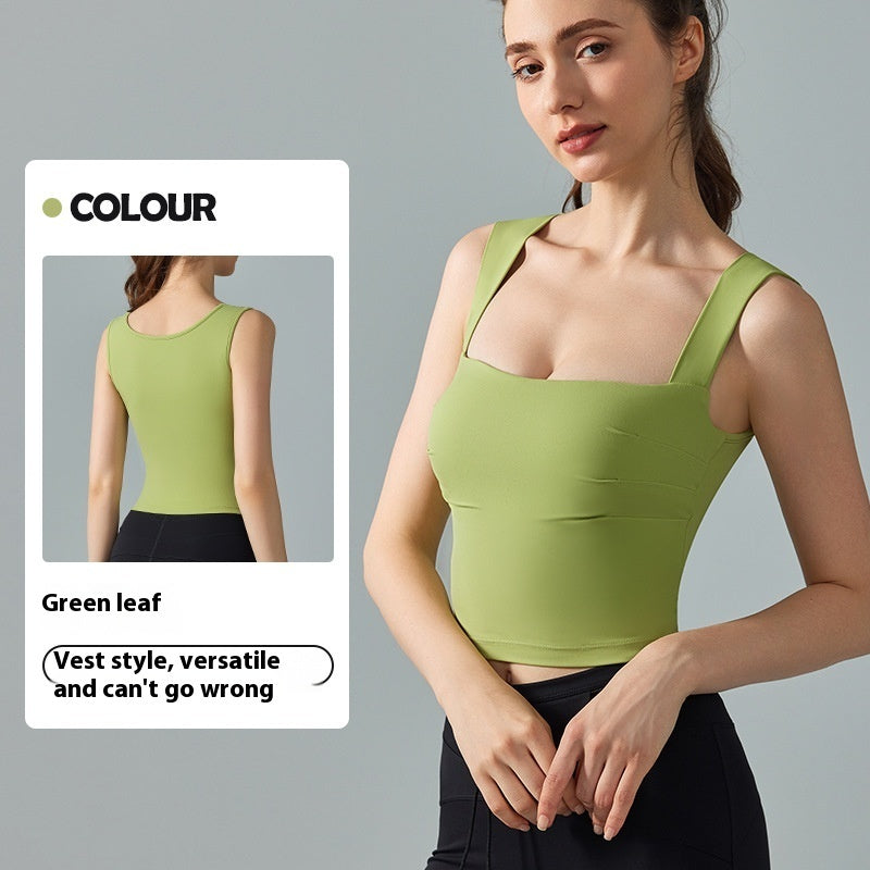 Fashion Skinny Yoga Clothes Vest For Women