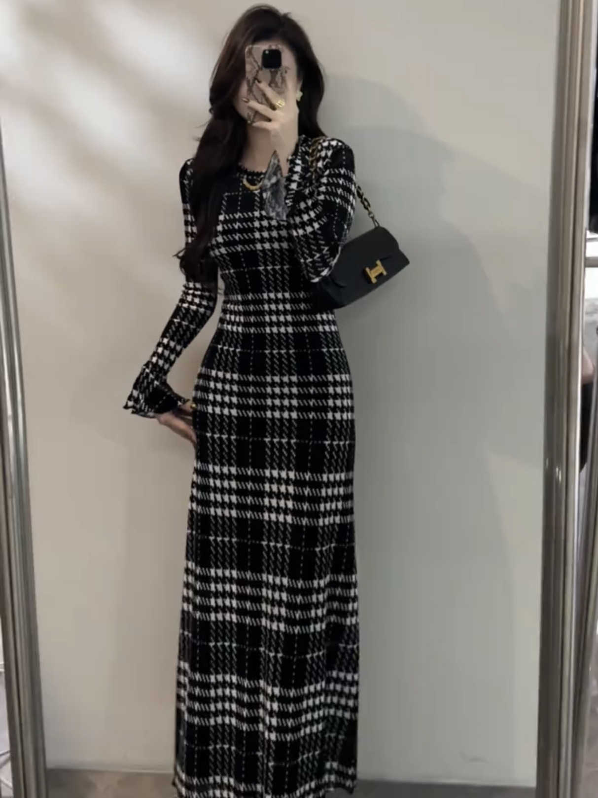 Women’s Slim Waist Hip Skirt – Elegant Temperament Pencil Skirt for Girls