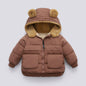 Kids Autumn & Winter Hooded Jacket – Warm Thick Coat for Children