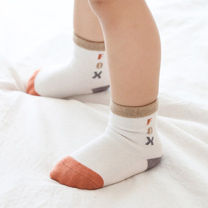 Children's Cartoon Mid-Calf Socks – Combed Cotton Comfortable Socks