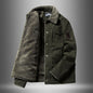 Men’s Winter Fleece Jacket – Thick Cotton Short Coat for Outdoor & Casual Style