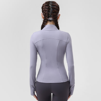 Autumn Outdoor Yoga Clothes Sports Coat For Women