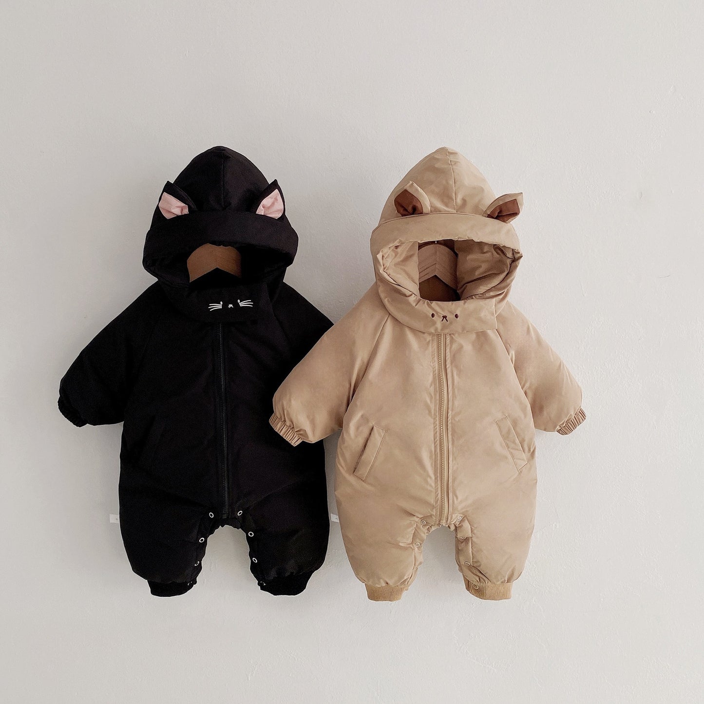 Baby Thick Winter Jumpsuit – Warm Infant Cold-Weather Outfit