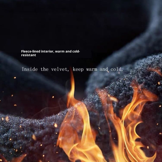 Men’s Winter Fleece Jacket – Thick Cotton Short Coat for Outdoor & Casual Style