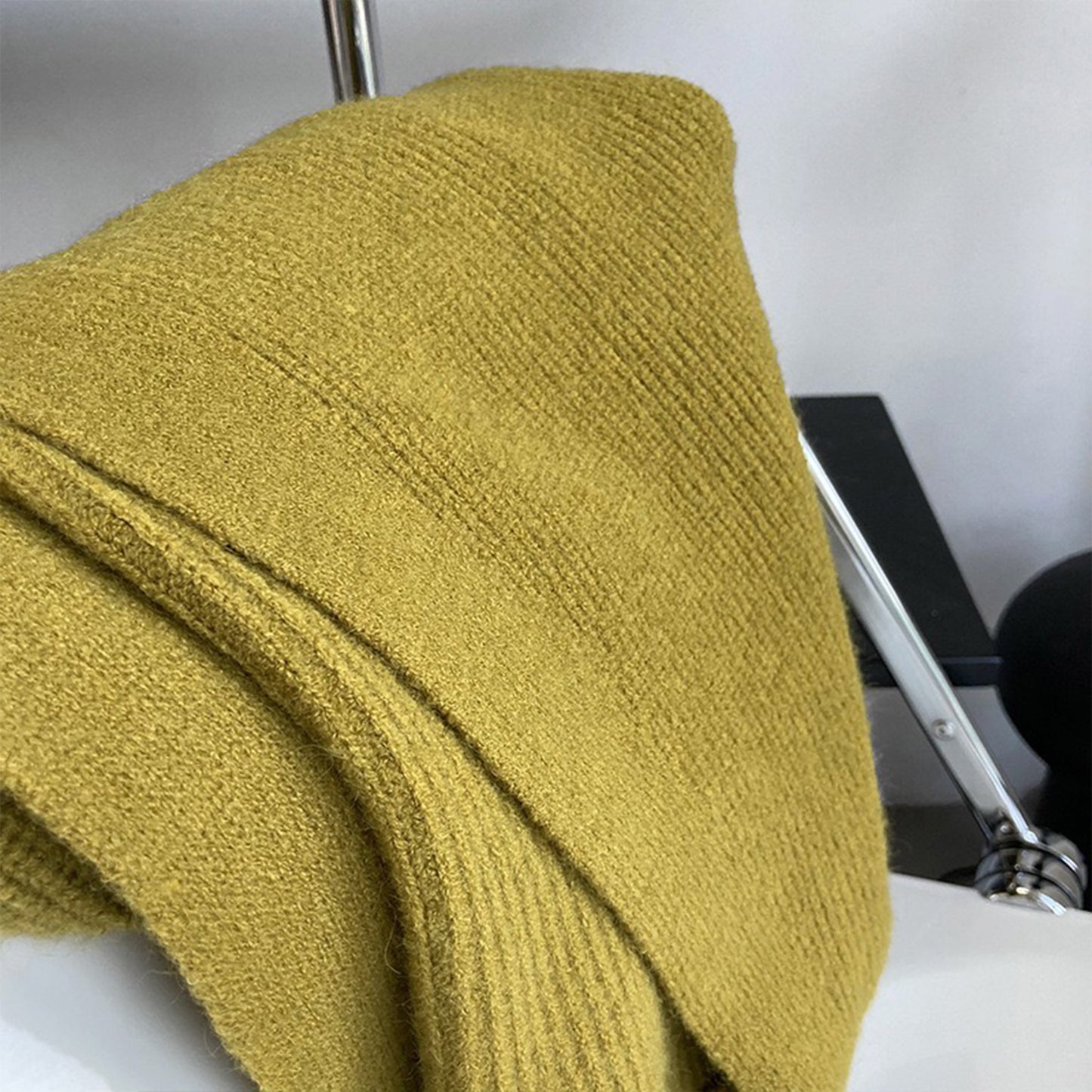 French Retro Knitted V-Neck Cardigan for Women – Handmade Spring Sweater with Tie, Loose Fit, Stylish Women's Coat