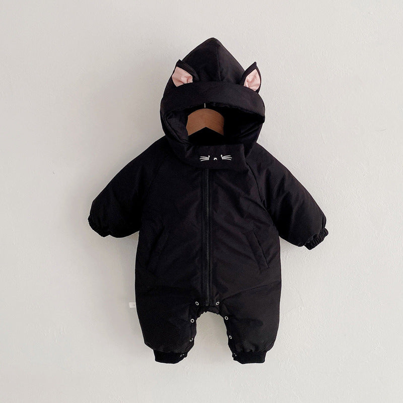 Baby Thick Winter Jumpsuit – Warm Infant Cold-Weather Outfit