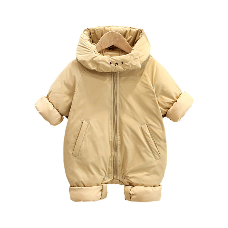 Baby Thick Winter Jumpsuit – Warm Infant Cold-Weather Outfit