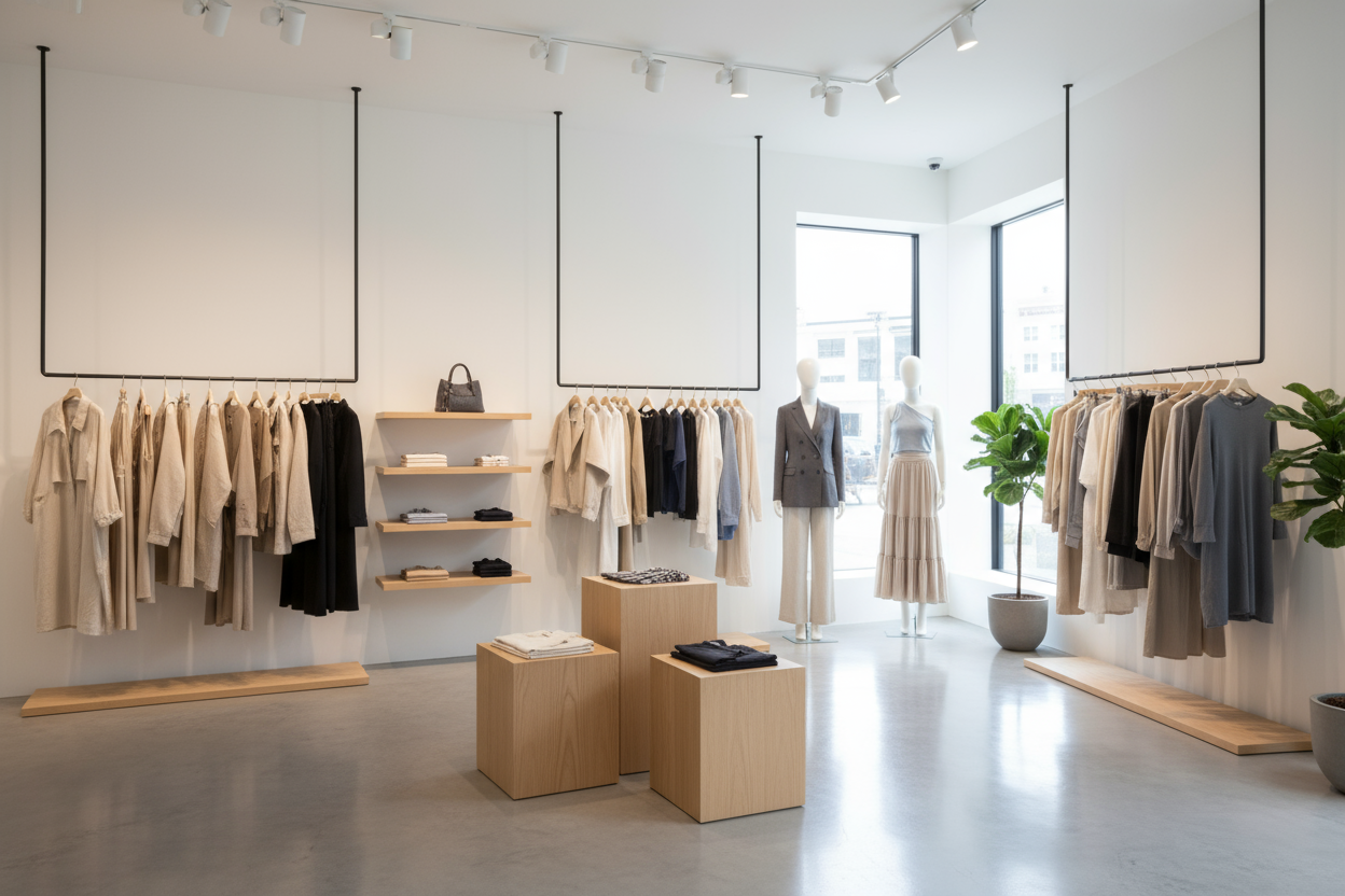 Modern Clothing store
